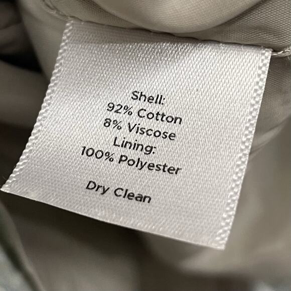 Talbots Size 14P Tweed Sheath Dress Baby Blue Preppy Classic Sleeveless Career - Picture 9 of 9